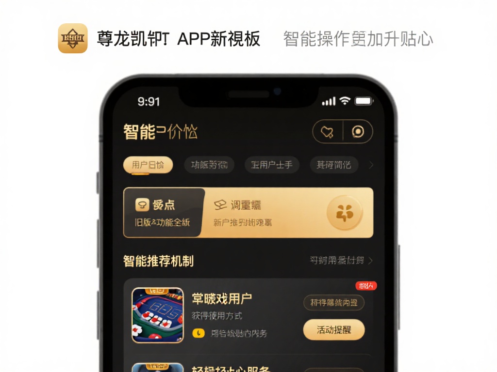 用户体验大升级：智能化操作更贴心
尊龙凯时APP