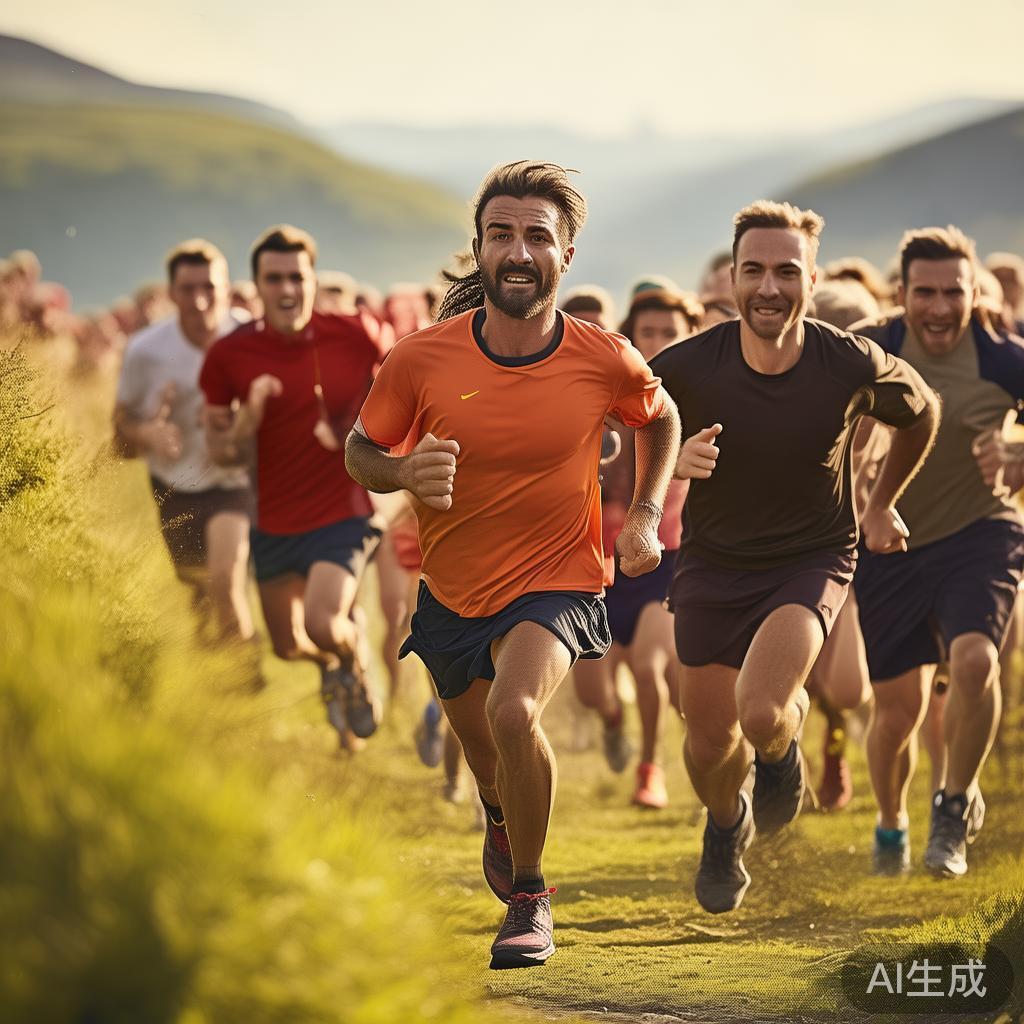 每个人的人生都像一场马拉松，不断挑战自我是赢得胜利